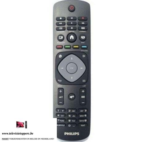 Afstandsbediening PHILIPS 32PFT4309/12 ORIGINEEL - Premium Afstandsbediening Philips origineel from www.televisietoppers.be - Just €34.95! Shop now at Televisietoppers België