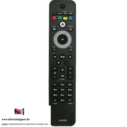 Afstandsbediening PHILIPS 22PFL5614H/12 ALTERNATIEF - Premium Afstandsbediening Philips Alternatief from www.televisietoppers.be - Just €16.95! Shop now at Televisietoppers België