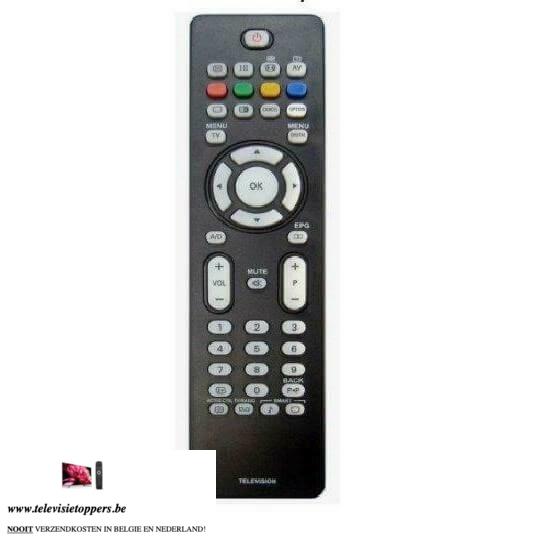 Afstandsbediening PHILIPS 26PFL3312/10 ALTERNATIEF - Premium Afstandsbediening Philips Alternatief from www.televisietoppers.be - Just €16.95! Shop now at Televisietoppers België
