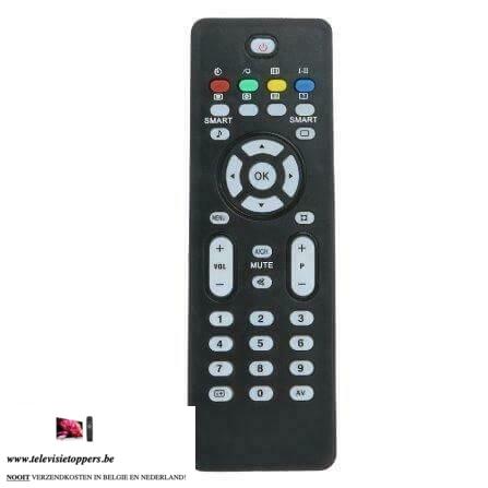 Afstandsbediening PHILIPS 32PFL7403 ALTERNATIEF - Premium Afstandsbediening Philips Alternatief from www.televisietoppers.be - Just €16.95! Shop now at Televisietoppers België