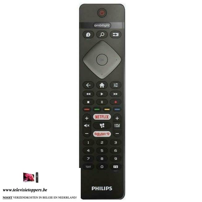 Afstandsbediening PHILIPS 43PUS6704 ORIGINEEL - Premium Afstandsbediening Philips origineel from www.televisietoppers.be - Just €44.95! Shop now at Televisietoppers België